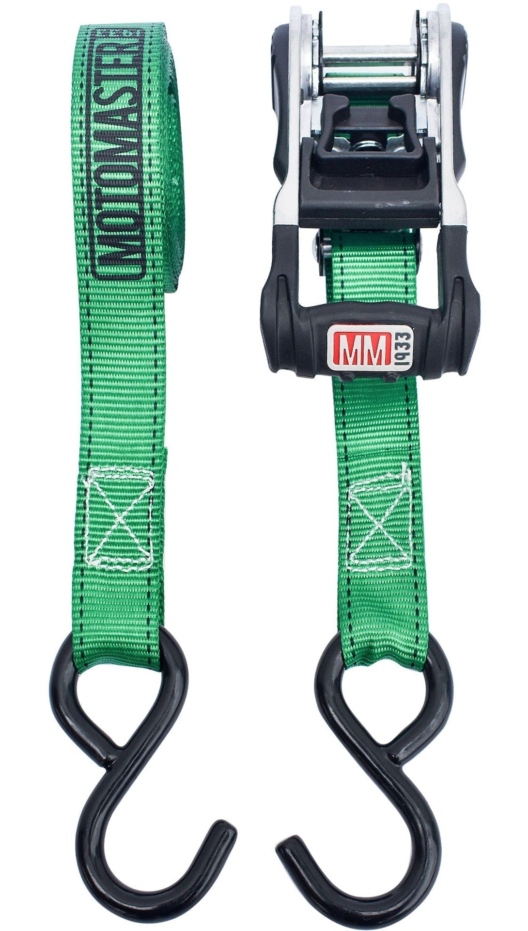 1,500-lb Ratchet Tie Down Straps, with Padded Handle, 1-in x 14-ft R2G1 - product image 5