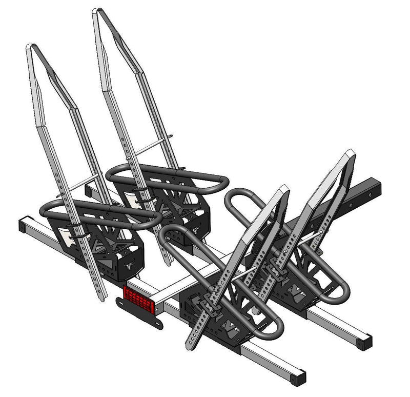 Black Bulldog Hitch Mount Bike Rack K1V6