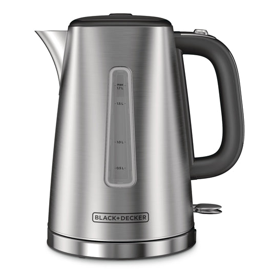Kitchen Tools Cordless Electric Kettle with Auto Shut Off, Stainless Steel, 1.7L Y5W8 - product image 1