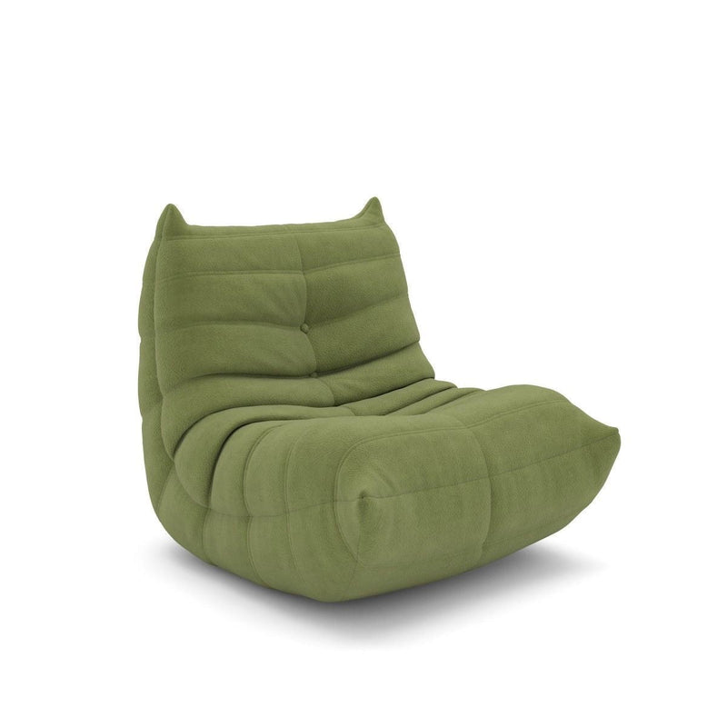 Cairo Sage All-Foam Armless Children's Chair M7Q3