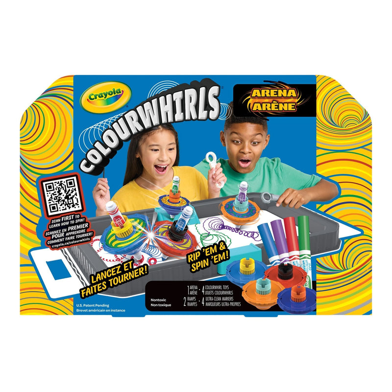 Colourwhirls 4-Player Arena Set for Ages 6+ P7D4
