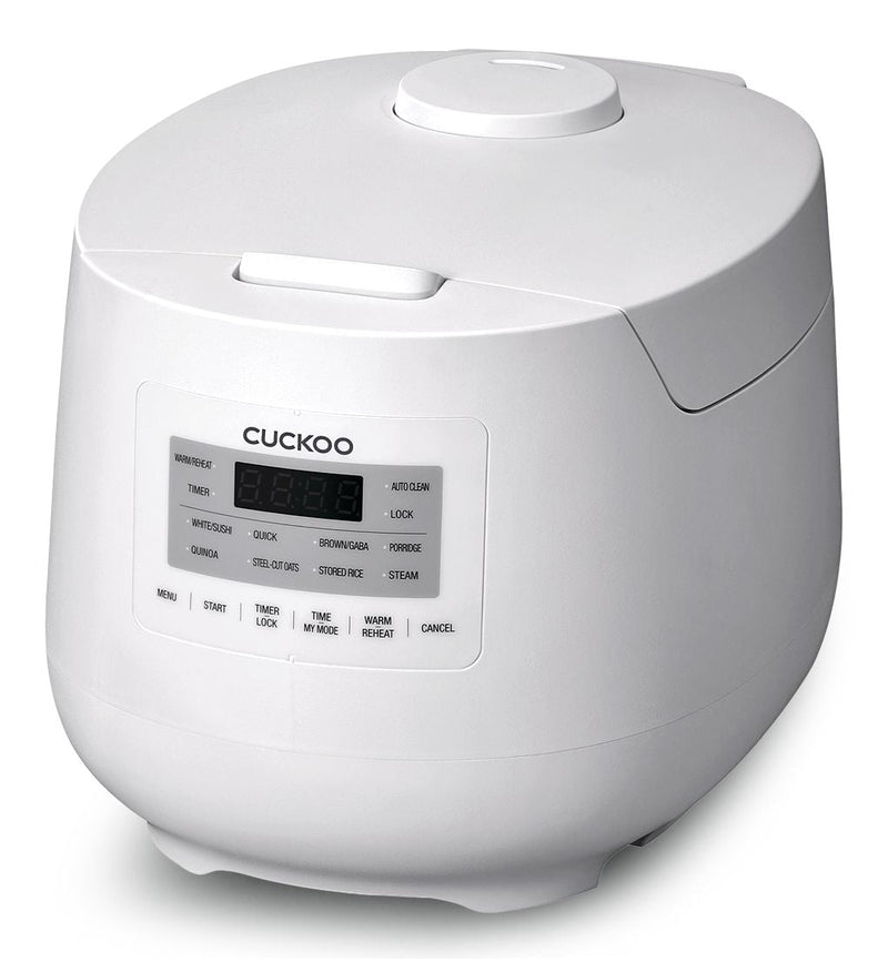 Rice Cooker with Steam Sterilization, 6-Cup, White E8J3