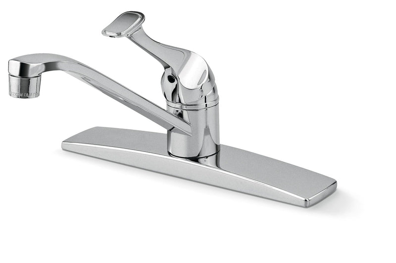 Single Handle Metal Lever Kitchen Faucet, Chrome F9M1