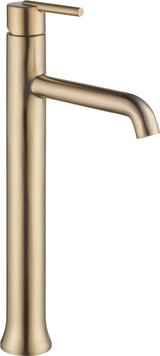 1-Handle Vessel Lavatory Faucet, Champagne Bronze F6Y1 - product image 2