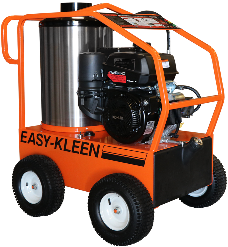 Commercial 4000 PSI 3.5 GPM 14 HP Engine Hot Water Wheeled Gas Pressure Washer Y2Y3