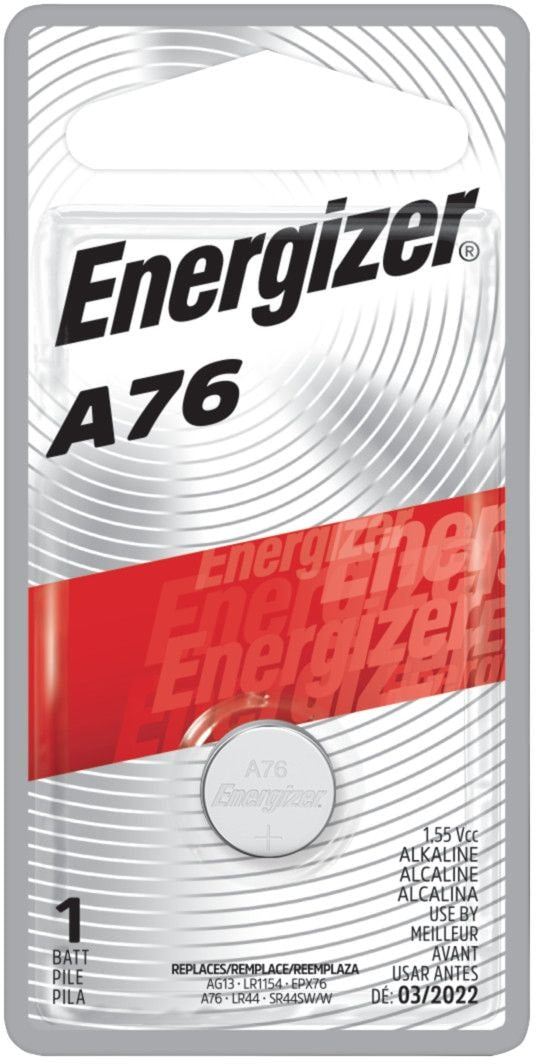 1-pk A76 LR44 1.5V / 1.5 Volt Alkaline Miniature Battery, Long Lasting Q5Q0