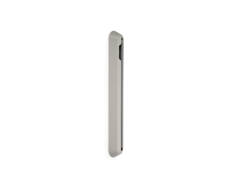 & Orderly Wall-Mounted Retractable Hanging Clothes Rail, Ecru O5M5