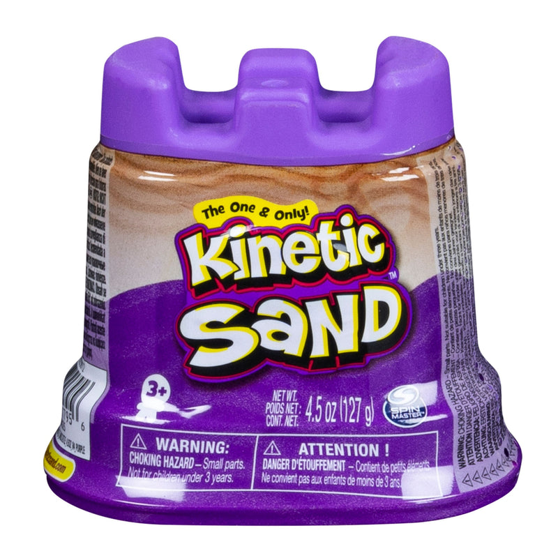 Sand Kids Moldable Play Sand & Castle Container, 4.5-oz, Assorted Colours, Ages 3+ P4G3