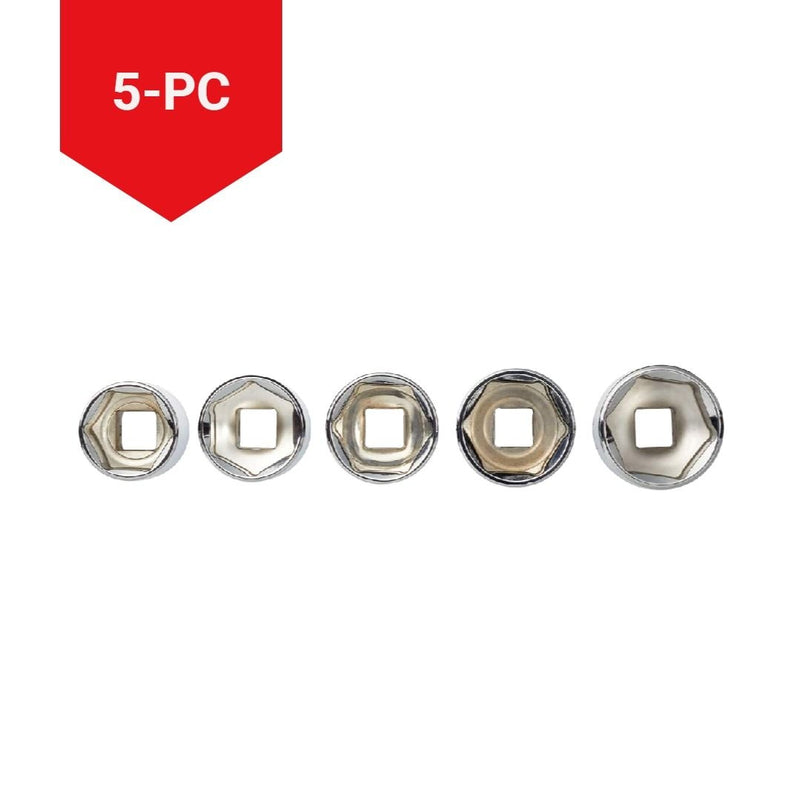 1/2-in Drive XL Socket Set, SAE, 5-pc D0K9