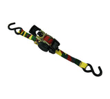 1,200-lb Retractable Camo Ratchet Tie Down Straps, 1-in x 10-ft, 2-pk J5L5 - product image 2