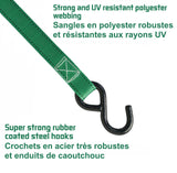1,500-lb Ratchet Tie Down Straps, with Padded Handle, 1-in x 14-ft R2G1 - product image 7