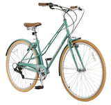 Trillium Adult Bike, 700C, 7-Speed Cruiser Bike, Green O2V2 - product image 1