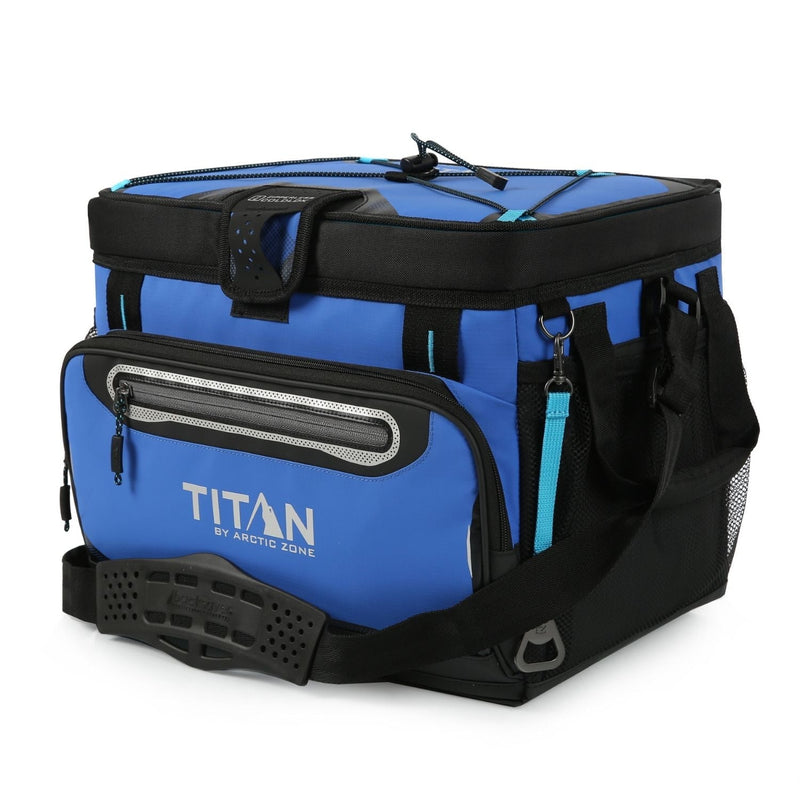by Arctic Zone 30 Can Zipperless Hardbody Cooler, Blue Z4I7