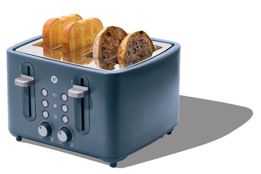 4-Slice Toaster with Extra-Wide Slots, Bluefin X9E9 - product image 1