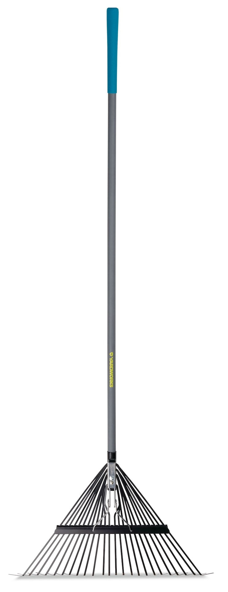 24-Tine Metal Leaf Rake with Fibreglass Shaft, 24-in O2V8 - product image 2
